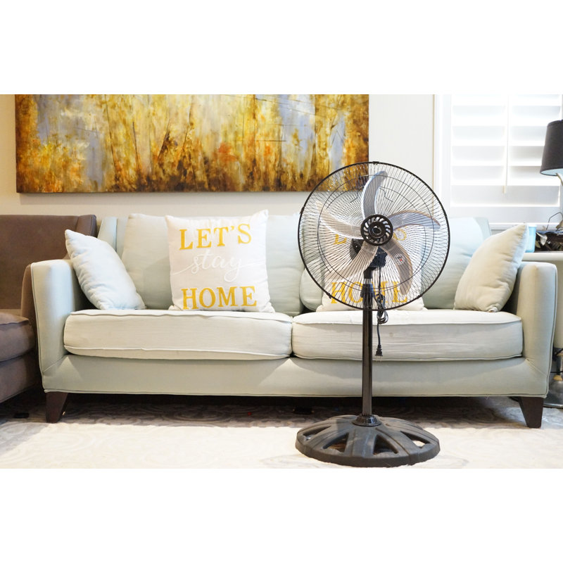 ZOOM 50" Oscillating Pedestal/Standing Fan & Reviews Wayfair